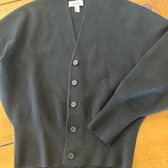 COS Black Womans Cardigan - Picture 3 of 3